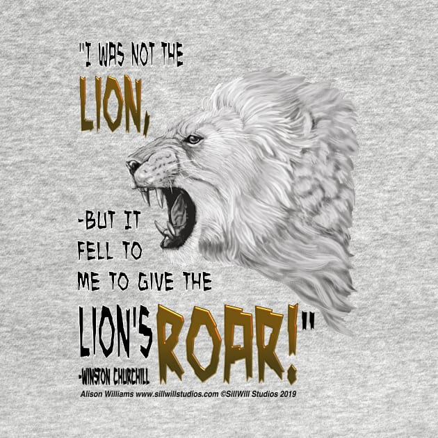 Roaring Lion by SillWill Studios